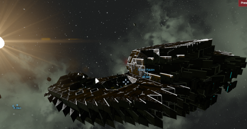 Prototype Dreadnought “Blood Raven” Attacked by Pirates